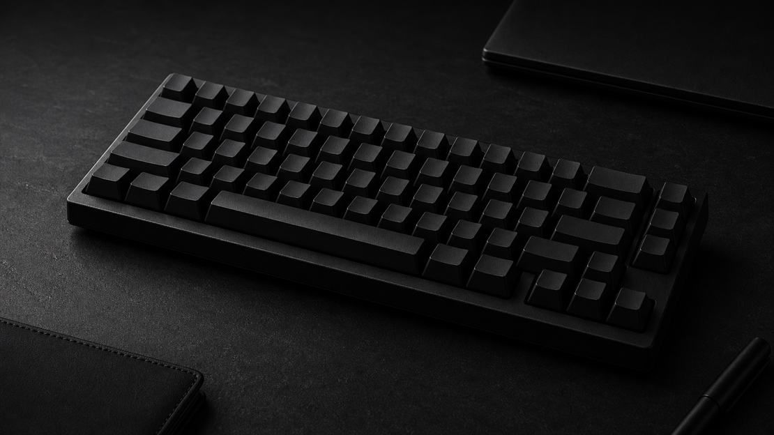 黒いキーボード おすすめ3選｜指先のノイズを完全に消し去る