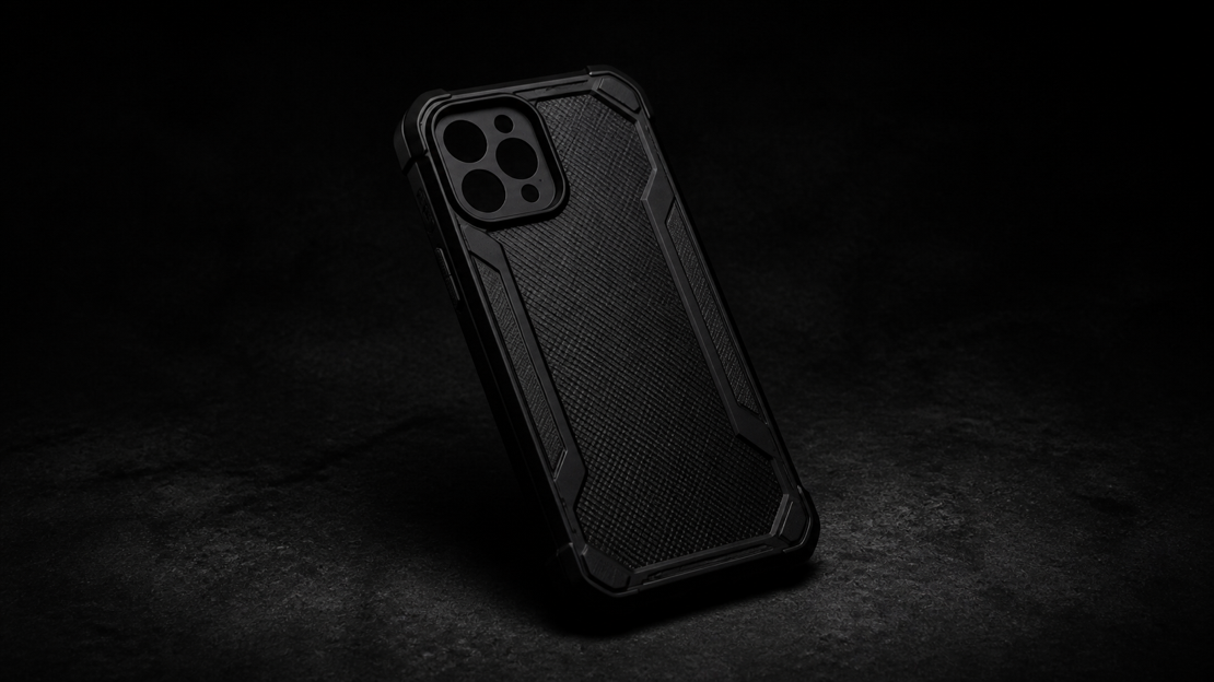 黒いスマホケース おすすめ3選｜デバイスの脆弱性を強固な装甲で覆う